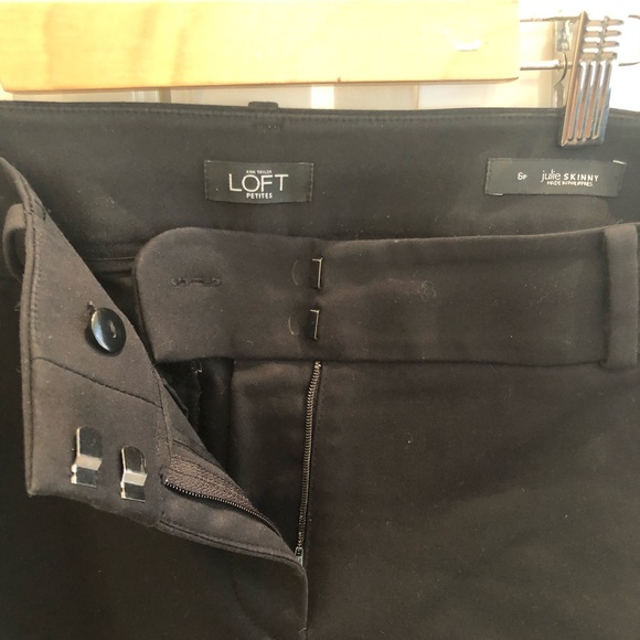 Ann Taylor LOFT Skinny Ankle Pants Petite - Picture 8 of 9